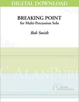 Breaking Point (Solo Multi-Percussion) [DIGITAL]