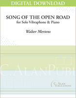 Song of the Open Road (Vibraphone & Piano) [DIGITAL]