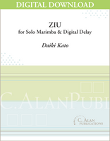 Ziu (Solo Marimba w/ Digital Delay) [DIGITAL]