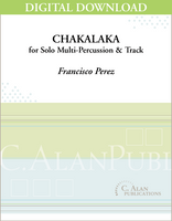 Chakalaka (Solo Multi-Percussion + Electronics) [DIGITAL]