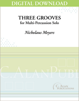 Three Grooves - Nicholaus Meyers [DIGITAL]