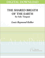 The Shared Breath of the Earth (Solo Timpani) [DIGITAL]
