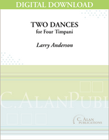 Two Dances for Four Timpani [DIGITAL]