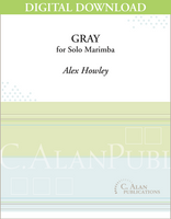 Gray (Solo Marimba) {DIGITAL]
