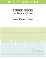 Three Pieces for Timpani & Piano [DIGITAL]