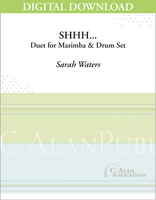 Shhh... (duet for marimba & drum set) - [DIGITAL]