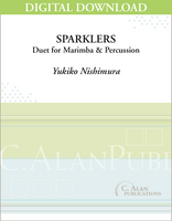 Sparklers (Duet for Marimba & Bells/Percussion) - [DIGITAL]
