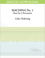 Machina No. 1 (Multi-Percussion Duet) - [DIGITAL]