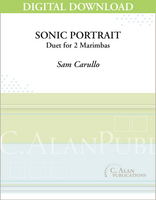 Sonic Portrait (Duet for 2 Marimbas) - [DIGITAL]