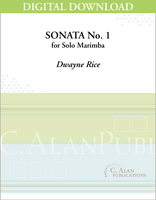 Sonata No. 1 for Marimba [DIGITAL]