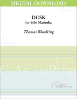 Dusk (Solo 4-Mallet Marimba) [DIGITAL]