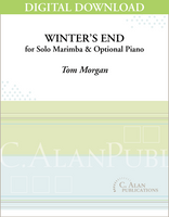 Winter's End (2-Mallet Marimba + Opt. Piano) [DIGITAL]