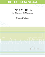 Two Moods for Clarinet & Marimba [DIGITAL]