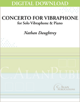 Concerto for Vibraphone (piano reduction) [DIGITAL]