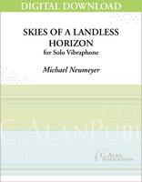 Skies of a Landless Horizon (Solo 4-Mallet Vibraphone) [DIGITAL]