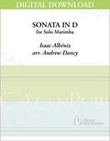 Sonata in D (Albéniz) [DIGITAL]