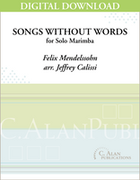 Songs Without Words (Mendelssohn) [DIGITAL]