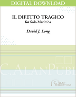 Il Difetto Tragico (Solo 4-Mallet Marimba) [DIGITAL]