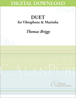 Duet for Marimba and Vibraphone - [DIGITAL]
