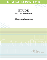 Etude for Two Marimbas - [DIGITAL]