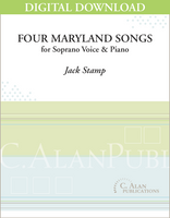 Four Maryland Songs (piano reduction) [DIGITAL]