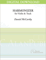 Harmonizer (solo violin + track) [DIGITAL]