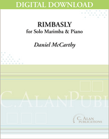 Rimbasly (Solo 4-Mallet Marimba + Piano) [DIGITAL]