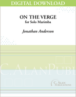 On the Verge (Solo 4-Mallet Marimba) [DIGITAL]