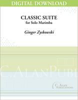 Classic Suite for Marimba [DIGITAL]