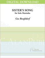 Sister's Song (Solo 4-Mallet Marimba) [DIGITAL]