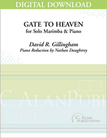 Gate to Heaven (4-Mallet Marimba + Piano) [DIGITAL]