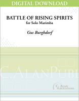 Battle of Rising Spirits (Solo 4-Mallet Marimba) [DIGITAL]