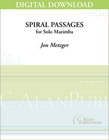 Spiral Passages (Solo 4-Mallet Marimba) [DIGITAL]