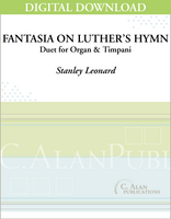 Fantasia on Luther's Hymn (score and part) [DIGITAL]
