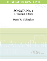 Sonata No. 1 for Trumpet [DIGITAL]