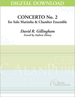 Concerto No. 2 for Marimba & Chamber Ensemble [DIGITAL]