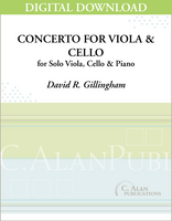 Concerto for Viola & Cello (piano reduction) [DIGITAL]