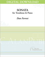 Sonata for Trombone and Piano [DIGITAL]