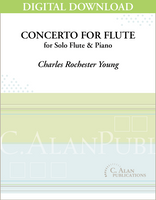 Concerto for Flute (piano reduction) [DIGITAL]