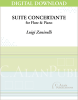 Suite Concertante for Flute & Piano [DIGITAL]