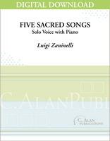 Five Sacred Songs [DIGITAL]
