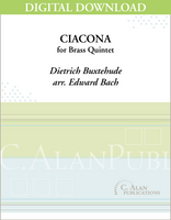 Ciacona (Buxtehude) [DIGITAL]