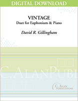 Vintage (piano reduction) [DIGITAL]