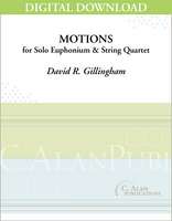 Motions for Euphonium & String Quartet [DIGITAL]