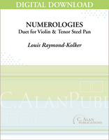 Numerologies (Duet for Violin & Tenor Steel Pan) [DIGITAL]