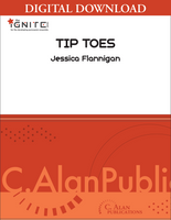 Tip Toes - Jessica Flannigan [DIGITAL SCORE]