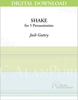 Shake - Josh Gottry [DIGITAL SCORE]