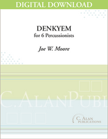 Denkyem - Joe W. Moore [DIGITAL SCORE]