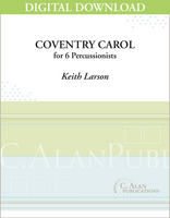 Coventry Carol - Keith Larson [DIGITAL SCORE]