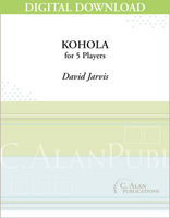 Kohola - David Jarvis [DIGITAL SCORE]